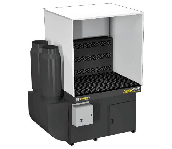 3X4 Downdraft Booth Technical Specifications Diversitech